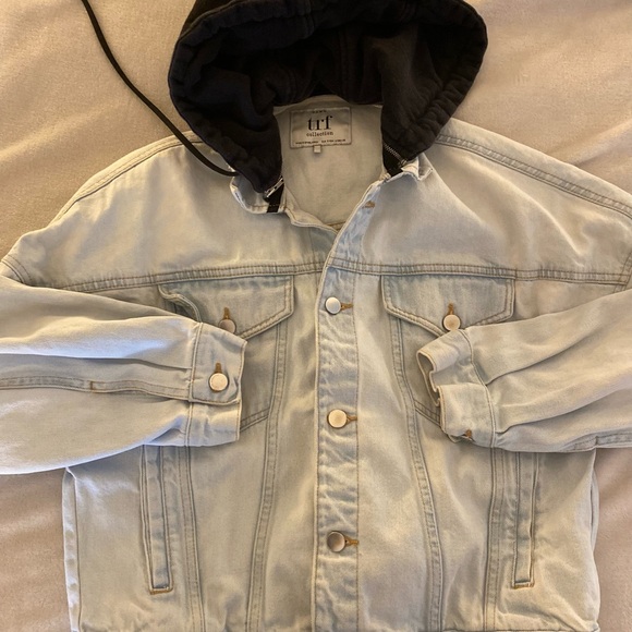 ๐ Zara TRF Collection Jacket With Removable Hood Size S - Picture 6 of 10